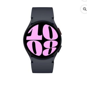 Samsung Smartwatch - Black and Pink Display